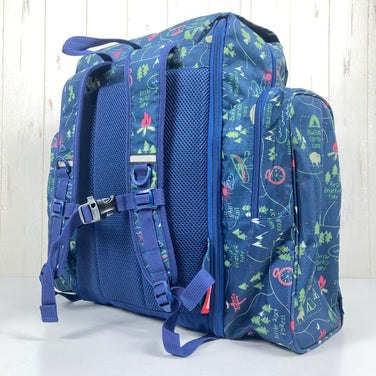 【OneSize ネイビー系】 Coleman ( コールマン ) トレックパック Trek Pack キャンプマップ ポリエステル バッグ ストレージ バックパック 容量【30L～54L】 z00055185 キャンプマップ 容量【30L～54L】 バックパック