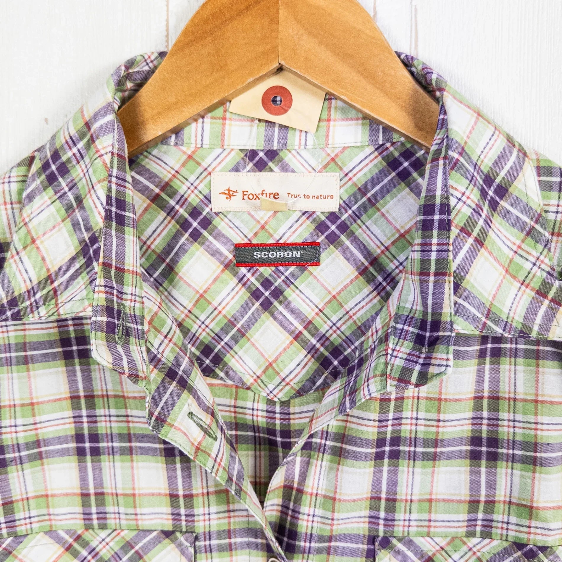 【Women's M パープル系】 Foxfire ( フォックスファイヤー ) SCプレイドシャツ ポリエステル ウェア トップス インナー シャツ ロングスリーブシャツ コットン z00052636 コットン ロングスリーブシャツ インナー シャツ トップス ウェ - 【公式】2ndGEAR（セカンドギア）Webショップ【登山用品・アウトドア用品専門 買取販売店】