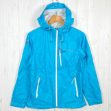 Montbell 女式大号蓝色全天候夹克，韩国标准款，尼龙，防雨外套，上衣，外套，夹克，上衣，服装，z00053755