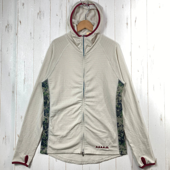 【Unisex M アイボリー系】 Mountain Martial Arts | Mma ( マウンテンマーシャルアーツ ) ポーラテック パワーグリッド ジップ フーディ Polartec Power Grid Zip Hoody Ivory ポリエステル ウェア