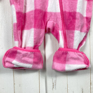 Baby's 12MOS Pink Columbia Snowtop II Bunting Polyester Fleece Jacket (z00054038)