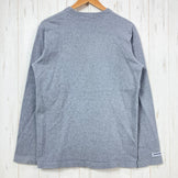 【Men's M グレー系】 Barbarian ( バーバリアン ) コットン ロングスリーブ ティー コットン ウェア トップス インナー シャツ ロングスリーブTシャツ クルーネック コットン z00057894  コットン ロングスリーブTシャツ クルーネ