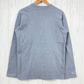 【Men's M グレー系】 Barbarian ( バーバリアン ) コットン ロングスリーブ ティー コットン ウェア トップス インナー シャツ ロングスリーブTシャツ クルーネック コットン z00057894  コットン ロングスリーブTシャツ クルーネ