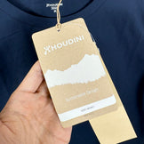 【Women's M ブルー系】 Houdini ( フーディニ ) ウィメンズ カバー ティー W's Cover Tee 840016 BLUE ILLUSION z00055975 BLUE ILLUSION 化繊 ショートスリーブTシャツ クルーネック インナ