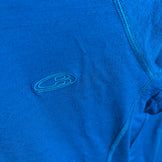 【Women's M ブルー系】 Icebreaker ( アイスブレーカー ) 200 ボディフィット ハーフジップ ロングスリーブ シャツ メリノウール ウェア トップス インナー シャツ ロングスリーブシャツ ウール z00055030  ウール ロングスリーブ