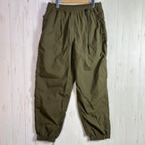 男女通用 3 绿色 Mannenrou Micro Rip Nylon Harvest Trainer，尼龙裤，长裤 (z00054002)。