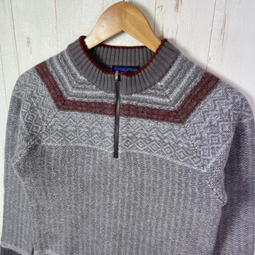 【Women's S ブラウン系】 Patagonia ( パタゴニア ) ウール ニットセーター ジップアップ Wool Knit Sweater Zip-Up 生産終了モデル 入手困難 ウェア トップス インナー シャツ ロングスリーブシャツ ウール z000550 - 0