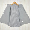 【Men's XL グレー系】 Ridge Mountain Gear ( リッジマウンテンギア ) ベーシック ショートスリーブ シャツ ストライプ Basic Short Sleeve Shirt Stripe  Grey × White z00055798 G-3