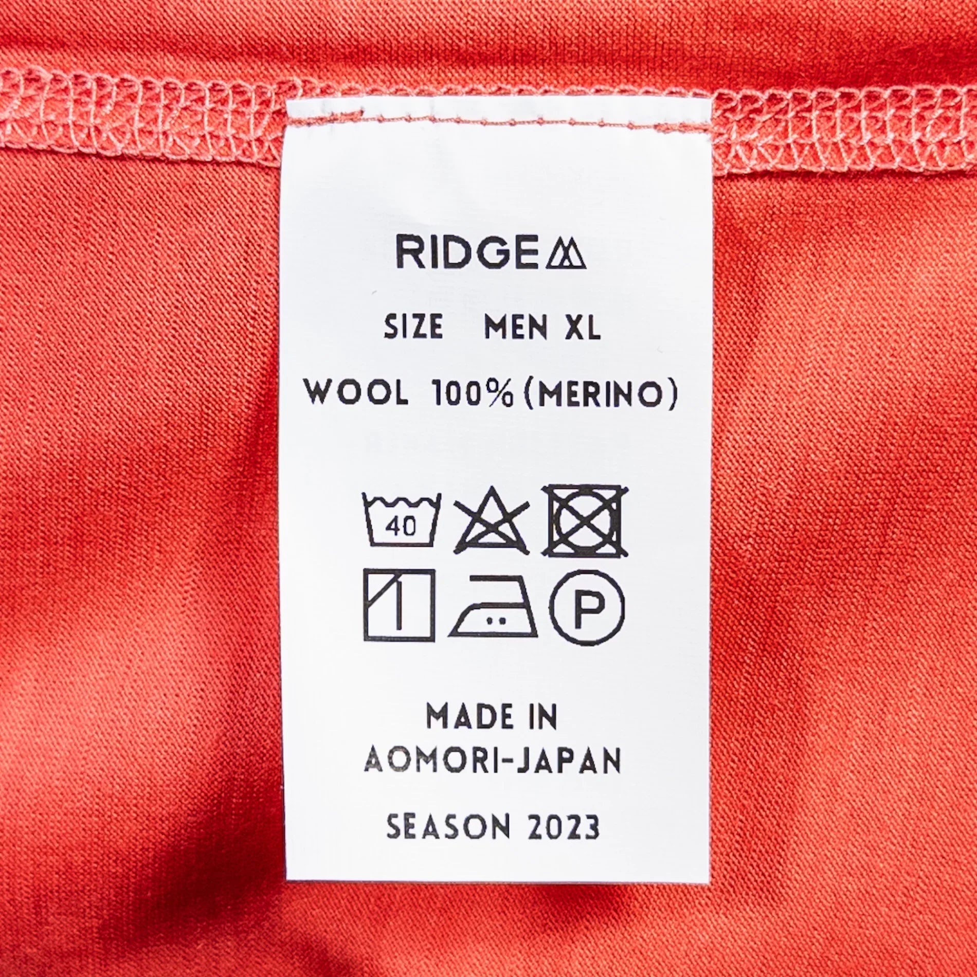 【Men's XL ピンク系】 Ridge Mountain Gear ( リッジマウンテンギア ) メリノ ベーシック ティー Merino Basic Tee Coral Red メリノウール ウェア トップス インナー シャツ ロングスリーブTシャツ クルーネ - 【公式】2ndGEAR（セカンドギア）Webショップ【登山用品・アウトドア用品専門 買取販売店】