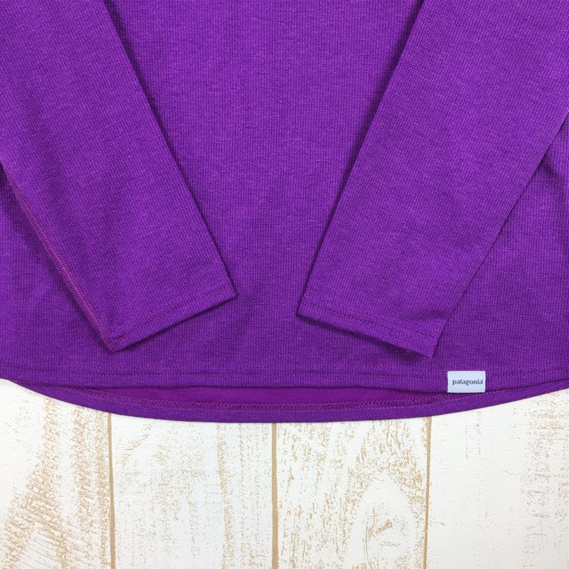 【女款S紫色】Patagonia Capilene2 Lightweight Crew Asia Fit 长袖 T 恤 44960 亚洲女式