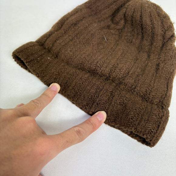 【Unisex M ブラウン系】 2023 Yamatomichi ( 山と道 ) メリノ ニットキャップ Merino Knit Cap Brown 手編み メリノウール100% メリノウール ウェア ウェア小物 ヘッドウェア ビーニー z00061698 Brow