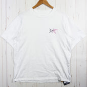 【Men's S ホワイト系】 Arcteryx ( アークテリクス ) クラッグ コットン ロゴ ショートスリーブ White Light / Soul コットン ウェア トップス インナー シャツ ショートスリーブTシャツ クルーネック 化繊 z00053081