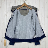 【Women's XS ネイビー系】 2021 Patagonia ( パタゴニア ) P-6 ラベル フレンチテリー フルジップ フーディ Women's P-6 Label French Terry Full-Zip Hoody NVYD オーガニックコットン混 フレ