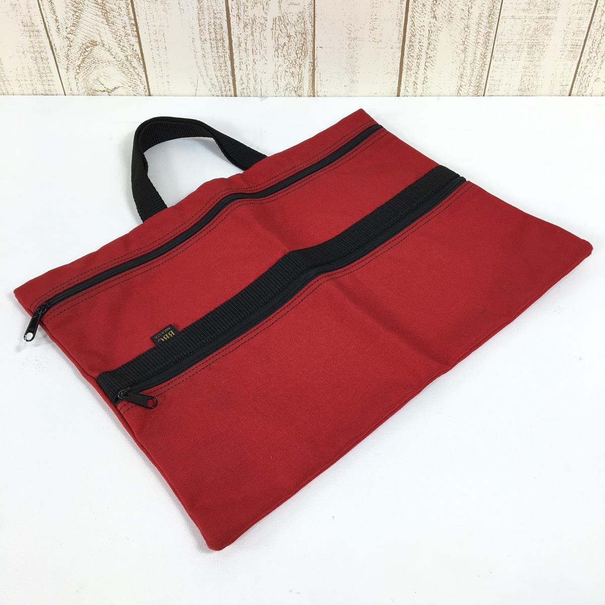 [OneSize Red] Bbc (Big Bag Company) Cordura Briefcase Made in the USA Made of Cordura nylon Discontinued model Hard to find Tote bag Bag Storage