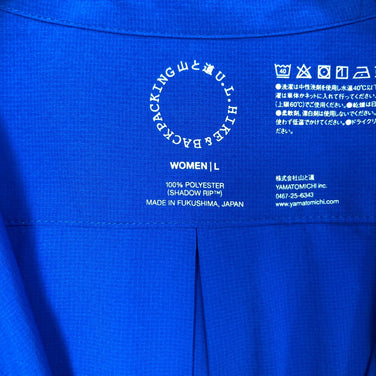 【Women's L ブルー系】 Yamatomichi ( 山と道 ) ユーエル ショートスリーブ シャツ UL Short Sleeve Shirt ポリエステル ウェア トップス インナー シャツ ショートスリーブシャツ 化繊 z00054133  化繊 ショー