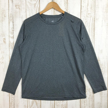 【Women's L グレー系】 Millet ( ミレー ) ヘザー メッシュ クルー ロングスリーブ Heather Mesh Crew Ls ベースレイヤー Tシャツ ロンt MIV01783 Women's 化繊 ロングスリーブTシャツ クルーネック インナ - 【公式】2ndGEAR（セカンドギア）Webショップ【登山用品・アウトドア用品専門 買取販売店】