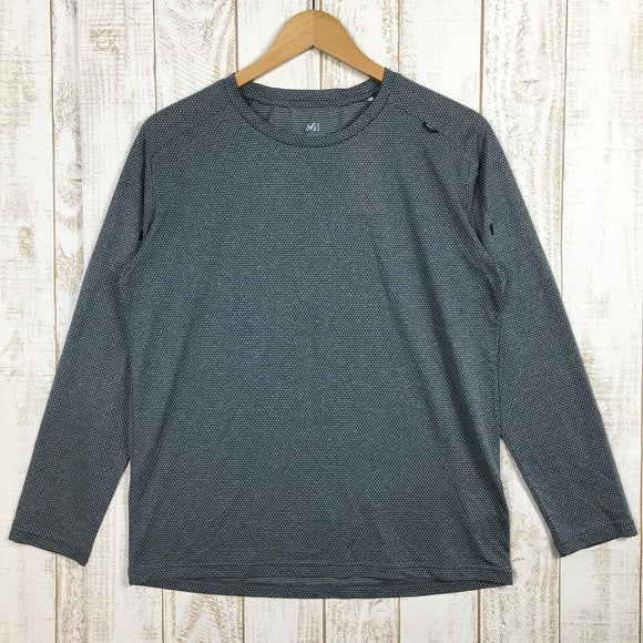 【Women's L グレー系】 Millet ( ミレー ) ヘザー メッシュ クルー ロングスリーブ Heather Mesh Crew Ls ベースレイヤー Tシャツ ロンt MIV01783 Women's 化繊 ロングスリーブTシャツ クルーネック インナ - 【公式】2ndGEAR（セカンドギア）Webショップ【登山用品・アウトドア用品専門 買取販売店】