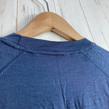 【Men's M ネイビー系】 Berghaus ( バーグハウス ) クルーネック メリノウール ベースレイヤー Crow Neck Merino Wool Baselayer メリノウール ウェア トップス インナー シャツ ロングスリーブTシャツ クルーネック