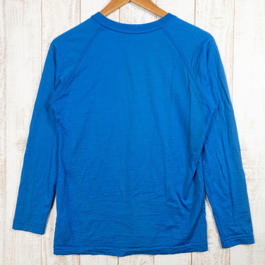 【Unisex XS ブルー系】 Yamatomichi ( 山と道 ) 100% メリノ ライト ロングスリーブ 100% Merino Light Long Sleeve メリノウール ウェア トップス インナー シャツ ロングスリーブTシャツ クルーネック ウー - 【公式】2ndGEAR（セカンドギア）Webショップ【登山用品・アウトドア用品専門 買取販売店】