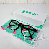 【OneSize ブラウン系】 goodr（グダー） ランニング サングラス CG Runnning Sunglass CG T SHELI. x Clear ウェア ウェア小物 アイウェア サングラス z00057350 T SHELI. x Clear サングラ