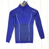 【Women's M ブルー系】 Salomon ( サロモン ) エクゾ モーション 1/2 ジップ 長袖tee ウィメンズ Exo Motion 1/2 Zip Ls Tee W L30926400 International Women's 化繊 ロングスリー - 【公式】2ndGEAR（セカンドギア）Webショップ【登山用品・アウトドア用品専門 買取販売店】