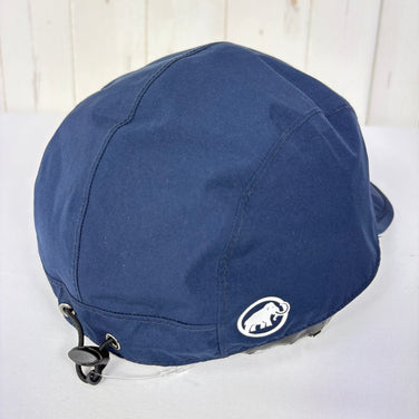 【Unisex S/M ネイビー系】 Mammut ( マムート ) クライメート ゴアテックス キャップ アジアンフィット Climate Gore-Tex Cap AF 2レイヤーGORE-TEX 折りたたみ式バイザー ポリエステル ウェア ウェア小物 ヘッドウェア