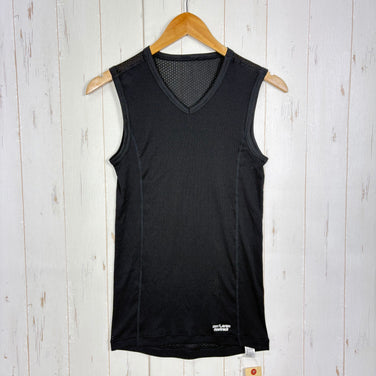 【Men's M ブラック系】 Finetrack ( ファイントラック ) ドライレイヤー スキンメッシュ ノースリーブ ポリエステル ウェア トップス インナー シャツ タンクトップ ノースリーブシャツ z00058785  タンクトップ ノースリーブシャツ イ