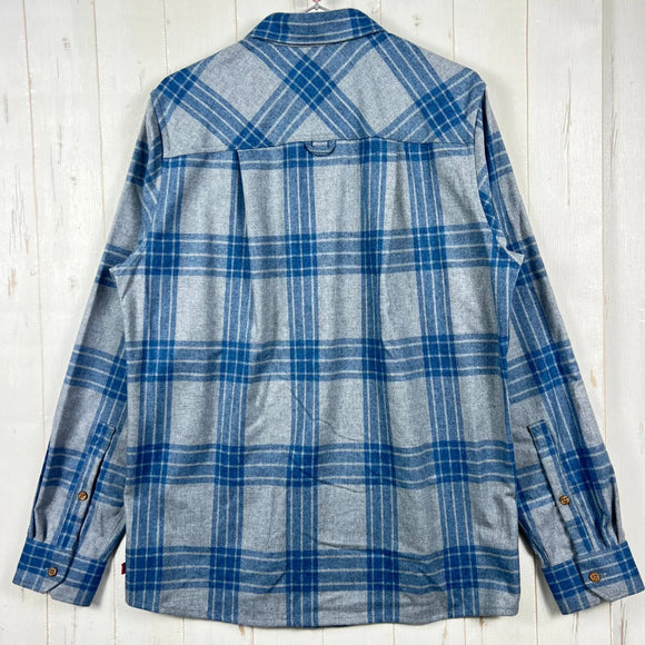 【Men's M ブルー系】 Aclima ( アクリマ ) レジャーウール リボーン ウール シャツ LeisureWool ReBorn Wool Shirt 106310 367 CHECK LIGHT GREY/JEANS z00055896 367 CH