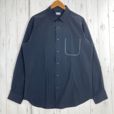 【Men's XL ブラック系】 The North Face ( ザ・ノースフェイス ) エイペックス テック シャツ Apex TEK Shirt ナイロン ウェア トップス インナー シャツ ロングスリーブシャツ 化繊 z00059240  化繊 ロングスリーブ