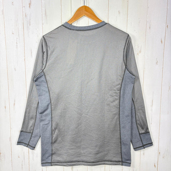 【Women's M グレー系】 Foxfire ( フォックスファイヤー ) トランスウェット EX ヒート クルー TS EX HEAT Crew アクティブフリース ポリエステル ウェア トップス インナー シャツ ロングスリーブTシャツ クルーネック 化繊 T