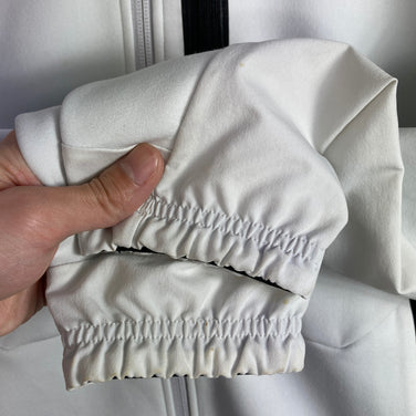 【Men's M ホワイト系】 Descente ( デサント ) フルジップ ソフトシェルジャケット ポリエステル ウェア トップス アウター ジャケット ソフトシェル z00055769  ソフトシェル アウター ジャケット トップス ウェア