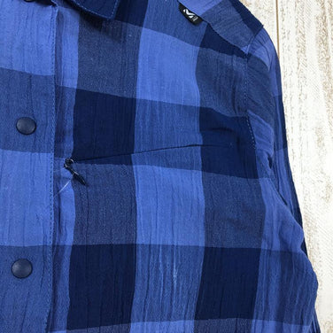【Women's S ネイビー系】 Millet ( ミレー ) ワシ プラス シャツ ロング スリーブ Washi+ Shirt Ls MIV01876 Women's コットン ロングスリーブシャツ インナー シャツ トップス ウェア - 【公式】2ndGEAR（セカンドギア）Webショップ【登山用品・アウトドア用品専門 買取販売店】
