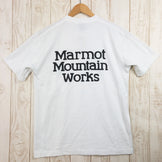 【Men's M ホワイト系】 Marmot ( マーモット ) マーモッツティー Marmots-T ポリエステル TSSMC407 Asian Men's コットン ショートスリーブTシャツ クルーネック インナー シャツ トップス ウェア - 【公式】2ndGEAR（セカンドギア）Webショップ【登山用品・アウトドア用品専門 買取販売店】