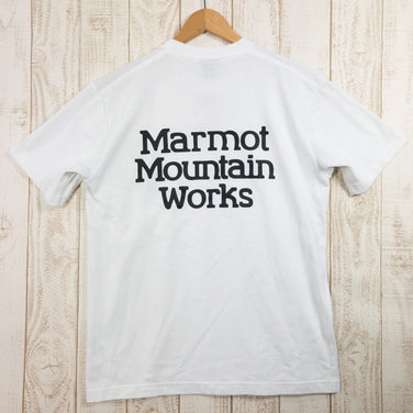 【Men's M ホワイト系】 Marmot ( マーモット ) マーモッツティー Marmots-T ポリエステル TSSMC407 Asian Men's コットン ショートスリーブTシャツ クルーネック インナー シャツ トップス ウェア - 【公式】2ndGEAR（セカンドギア）Webショップ【登山用品・アウトドア用品専門 買取販売店】