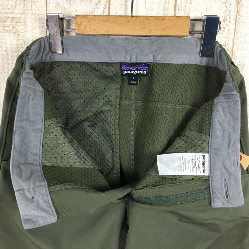 [Men's S Green] Patagonia Shelled Insulator Pants Softshell Fleece 25674 International Men's Softshell Long Pants Bottoms