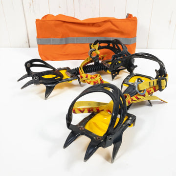 【OneSize ブラック系】 Grivel ( グリベル ) G10 ニュークラシック ハーネス式 ストラップ式 ウィンターギア クランポン アイゼン z00052820  クランポン アイゼン ウィンターギア