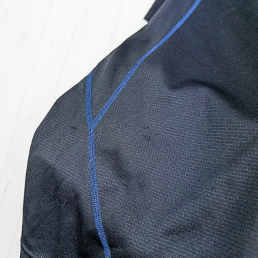 男式中号黑色 Finetrack 短袖网眼 T 恤，涤纶，上衣，汗衫，合成纤维，z00052911