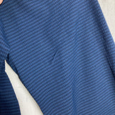 Yetina Worsley 衬衫，男士大号，海军蓝。涤纶，长袖衬衫，合成纤维，内衣，上衣（z00055590）。