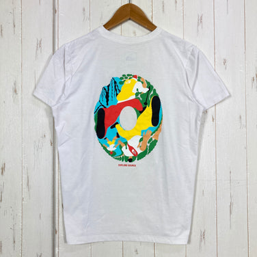 【Women's M ホワイト系】 The North Face ( ザ・ノースフェイス ) ショートスリーブ イーエス サーキュレーション ティー S/S ES Circulation Tee ポリエステル ウェア トップス インナー シャツ ショートスリーブTシャツ
