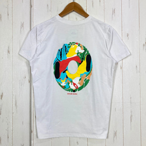 【Women's M ホワイト系】 The North Face ( ザ・ノースフェイス ) ショートスリーブ イーエス サーキュレーション ティー S/S ES Circulation Tee ポリエステル ウェア トップス インナー シャツ ショートスリーブTシャツ