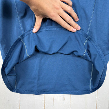 【Men's S ネイビー系】 2014 Patagonia ( パタゴニア ) フォアランナー シャツ Fore Runner Shirt ポリエステル ウェア トップス インナー シャツ ショートスリーブTシャツ クルーネック 化繊 z00054267  化繊