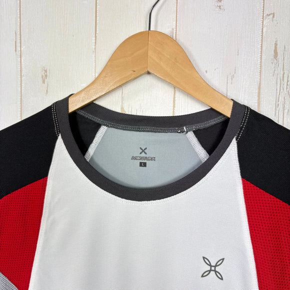 【Men's L ホワイト系】 Montura ( モンチュラ ) マグリア ティーシャツ Maglie T Shirt ポリエステル ウェア トップス インナー シャツ ショートスリーブTシャツ クルーネック 化繊 z00057539  化繊 ショートスリーブTシ