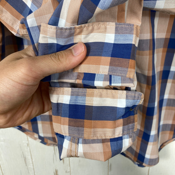 【Women's S オレンジ系】 Marmot ( マーモット ) ロングスリーブ チェックシャツ Long Sleeve Check Shirt ポリエステル・コットン混 ポリエステル ウェア トップス インナー シャツ ロングスリーブシャツ コットン z00061