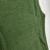 男女通用大号绿色 Omm Core 抓绒外套，运动抓绒，保暖透气，涤纶材质，外套，夹克，抓绒，z00053959