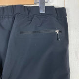 The North Face VERB 长裤，男士中号，黑色，尼龙，软壳长裤 (z00054538)。