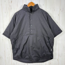 【Unisex 3 ブラック系】 迷迭香 ( マンネンロウ ) パデッド ショートスリーブ シャツ Padded Short Sleeve Shirt Black z00058951 Black 化繊インサレーション アウター ジャケット トップス ウェア-1