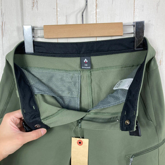 【Women's XS グリーン系】 Montbell ( モンベル ) クリフ パンツ Cliff Pants ナイロン ウェア ボトムス ロングパンツ ソフトシェル z00060700  ソフトシェル ロングパンツ ボトムス ウェア