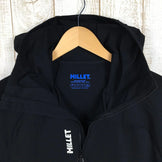 【Men's S ブラック系】 Millet ( ミレー ) トリロジー アイコン フーディ Trilogy Icon Hoodie ソフトシェル ジャケット MIV10184 International Men's ソフトシェル アウター ジャケット トップス - 【公式】2ndGEAR（セカンドギア）Webショップ【登山用品・アウトドア用品専門 買取販売店】