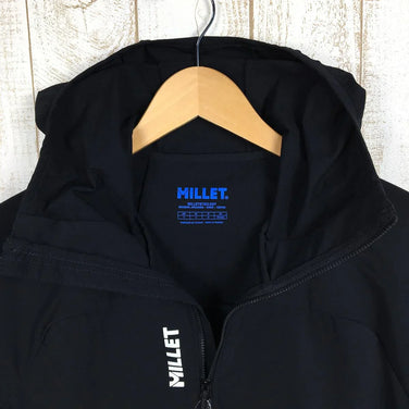 【Men's S ブラック系】 Millet ( ミレー ) トリロジー アイコン フーディ Trilogy Icon Hoodie ソフトシェル ジャケット MIV10184 International Men's ソフトシェル アウター ジャケット トップス - 【公式】2ndGEAR（セカンドギア）Webショップ【登山用品・アウトドア用品専門 買取販売店】