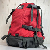 【OneSize レッド系】 2000 Gregory ( グレゴリー ) デイ アンド ハーフ パック Day And A Harf Pack Red Ripstop Nylon 銀タグ 旧タグ 生産終了モデル 入手困難 ナイロン バッグ ストレージ バックパッ